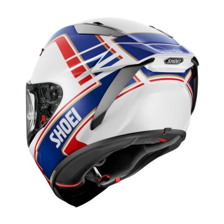 Shoei X-SPR Pro Wayne Gardner TC-2 vista trasera