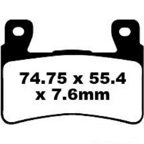 PASTILLA DE FRENO EBC FA296HH