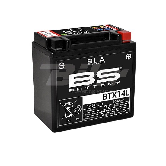 BATERIA BS BTX14LBS ( HARLEY)