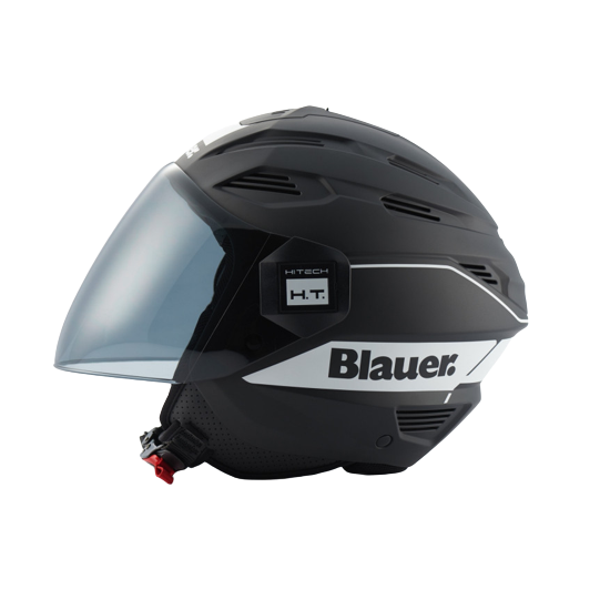 CASCO BLAUER BRAT NEGRO BLANCO