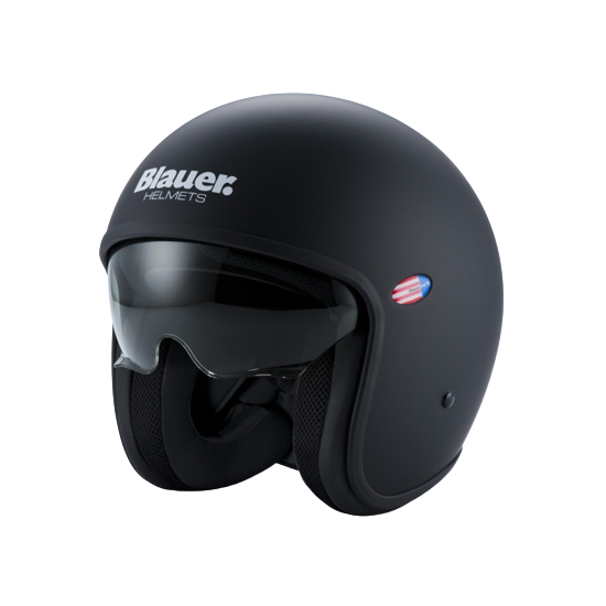 CASCO BLAUER PILOT 1.1 NEGRO MATE