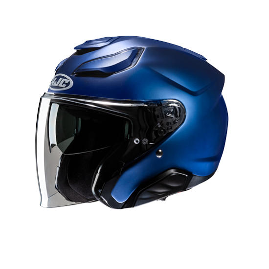 CASCO HJC F31 JET AZUL MATE