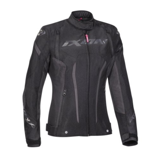 CHAQUETA IXON STRIKER LADY NEGRA