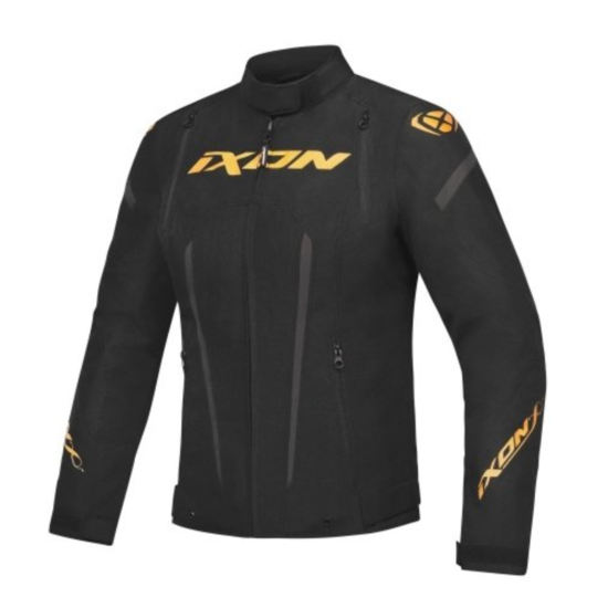 CHAQUETA IXON STRIKER LADY NEGRA GOLD 