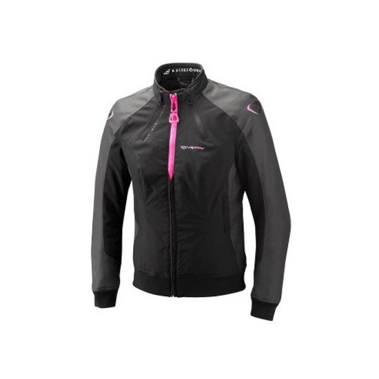 CHAQUETA IXON SIWA LADY NEGRA, ANTRACITA Y ROSA