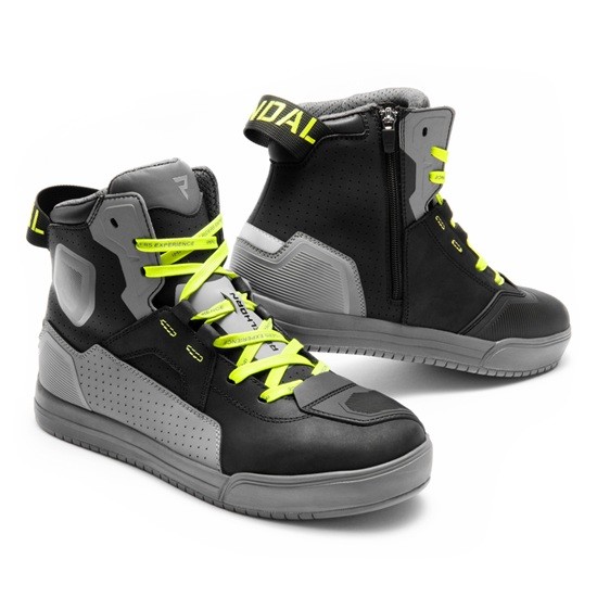 BOTAS REBELHORN VANDAL II GRIS Y AMARILLA