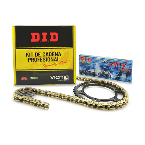 KIT TRANSMISION VARIAS MOTOS JT + DID