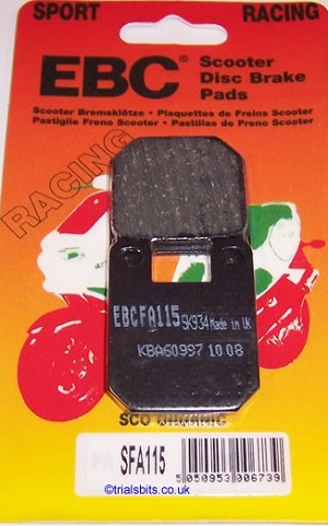 PASTILLA DE FRENO EBC SFAC115
