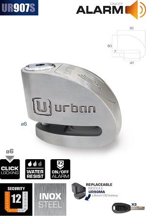 ANTIRROBO URBAN UR907S ALARMA
