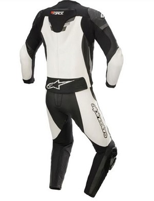 MONO ALPINESTARS GP FORCE V2 CHASER NEGRO Y BLANCO