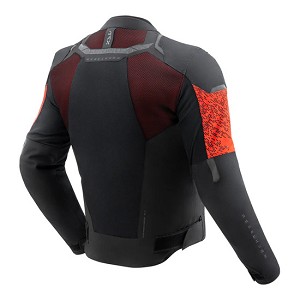 CHAQUETA REBELHORN JAX NEGRA Y ROJA