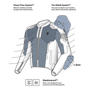 CHAQUETA REBELHORN JAX NEGRA Y GRIS