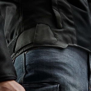 CHAQUETA REBELHORN JAX NEGRA Y GRIS