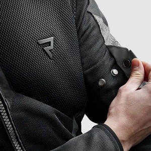CHAQUETA REBELHORN JAX NEGRA Y GRIS