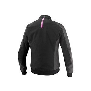 CHAQUETA IXON SIWA LADY NEGRA, ANTRACITA Y ROSA