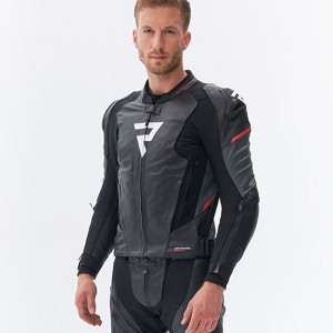 CHAQUETA REBELHORN VELOCE NEGRA Y ROJA