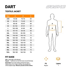 CHAQUETA OZONE DART NEGRA
