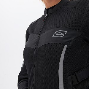 CHAQUETA OZONE DART LADY NEGRA