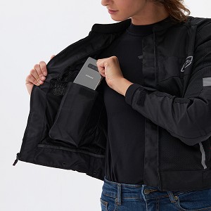 CHAQUETA OZONE DART LADY NEGRA
