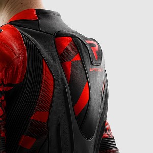 CHAQUETA REBELHORN INFERNO NEGRA Y ROJA
