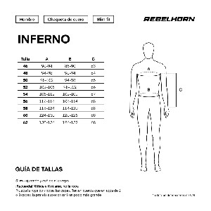 CHAQUETA REBELHORN INFERNO NEGRA, BLANCA Y FLUOR
