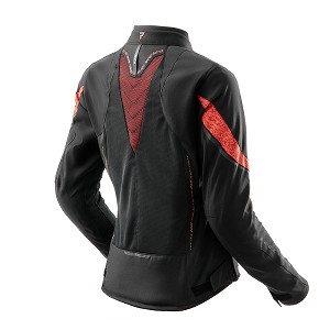CHAQUETA REBELHORN JAX LADY NEGRA Y ROJA