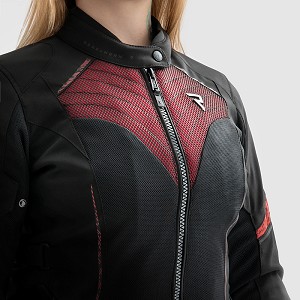 CHAQUETA REBELHORN JAX LADY NEGRA Y ROJA