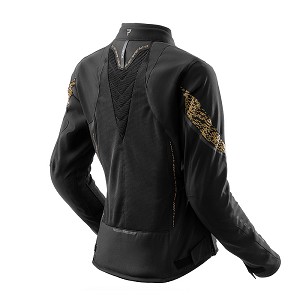 CHAQUETA REBELHORN JAX LADY NEGRA Y GOLD