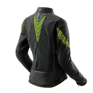 CHAQUETA REBELHORN JAX LADY NEGRA Y AMARILLO FLUOR