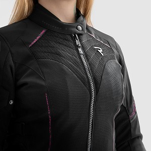 CHAQUETA REBELHORN JAX LADY NEGRA Y ROSA