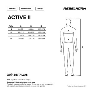 CAMISETA TERMICA REBELHORN MANGA LARGA ACTIVE II