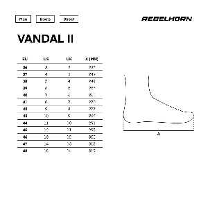 BOTAS REBELHORN VANDAL II GRIS Y AMARILLA