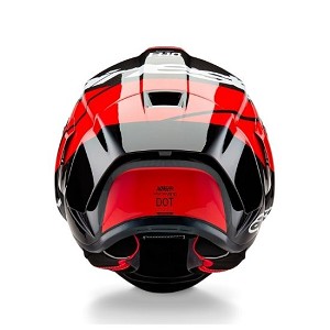 CASCO ALPINESTARS SUPERTECH R10 ELEMENT NEGRO CARBONO ROJO