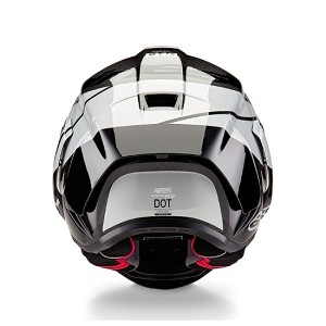 CASCO ALPINESTARS SUPERTECH R10 ELEMENT NEGRO CARBONO PLATA
