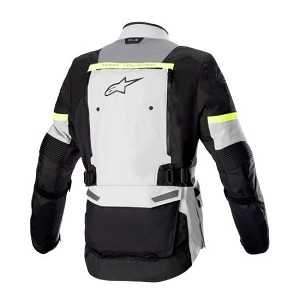 CHAQUETA ALPINESTARS BOGOTA PRO DRYSTAR&reg; GRIS HIELO, GRIS OSCURO Y AMARILLO FLUO