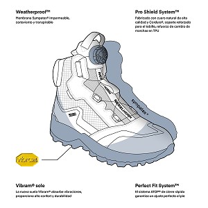 BOTAS REBELHORN DEFENDER MARR&Oacute;N