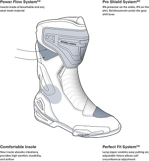 BOTAS REBELHORN GTR NEGRAS