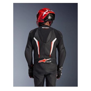 MONO ALPINESTARS GP FORCE V2 1 PIEZA  NEGRO, BLANCO Y ROJO