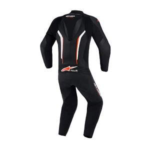 MONO ALPINESTARS GP FORCE V2 1 PIEZA  NEGRO, BLANCO Y ROJO
