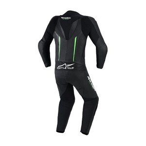 MONO ALPINESTARS GP FORCE V2 1 PIEZA  NEGRO Y VERDE
