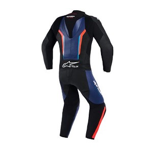 MONO ALPINESTARS GP FORCE V2 1 PIEZA NEGRO, AZUL Y ROJO