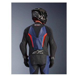 MONO ALPINESTARS GP FORCE V2 1 PIEZA NEGRO, AZUL Y ROJO