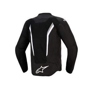 CHAQUETA ALPINESTARS AST V3 AIR NEGRA Y BLANCA