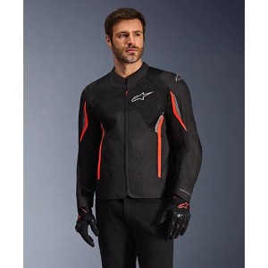 CHAQUETA ALPINESTARS AST V3 AIR NEGRA, GRIS Y ROJA