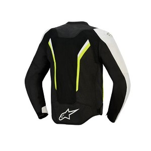 CHAQUETA ALPINESTARS AST V3 AIR NEGRA, PLATEADA Y AMARILLA