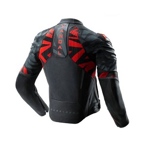 CHAQUETA REBELHORN VANDAL II NEGRA Y ROJA