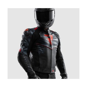 CHAQUETA REBELHORN VANDAL II NEGRA Y ROJA