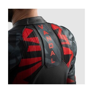 CHAQUETA REBELHORN VANDAL II NEGRA Y ROJA