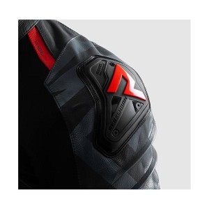 CHAQUETA REBELHORN VANDAL II NEGRA Y ROJA