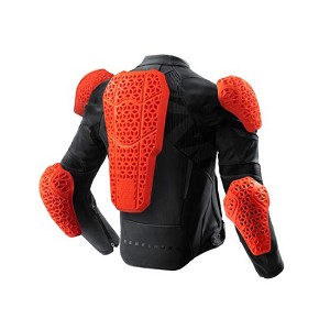 CHAQUETA REBELHORN VANDAL II NEGRA Y ROJA